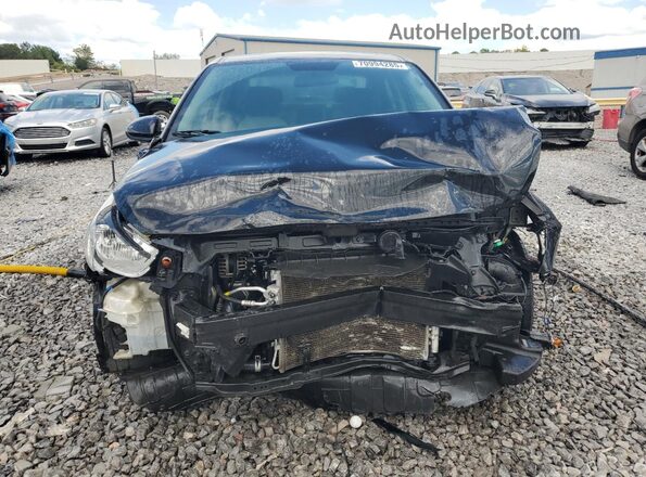 3KPC24A61ME132375 2021 HYUNDAI ACCENT Black Widok z przodu