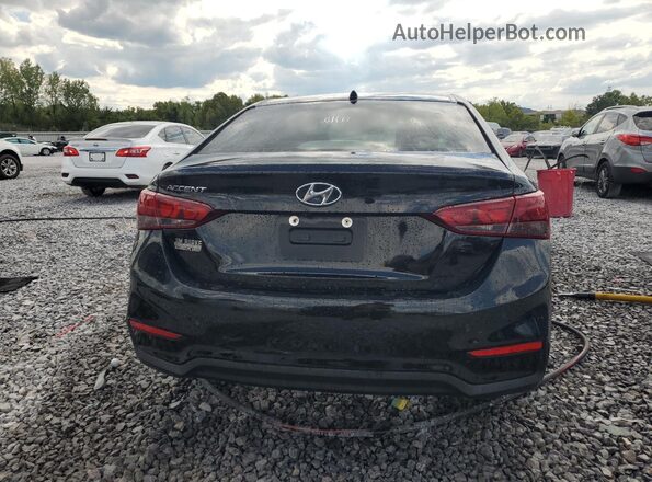 3KPC24A61ME132375 2021 HYUNDAI ACCENT Black Widok z tyłu