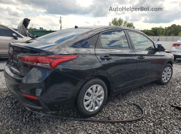 3KPC24A61ME132375 2021 HYUNDAI ACCENT Black Tył prawy