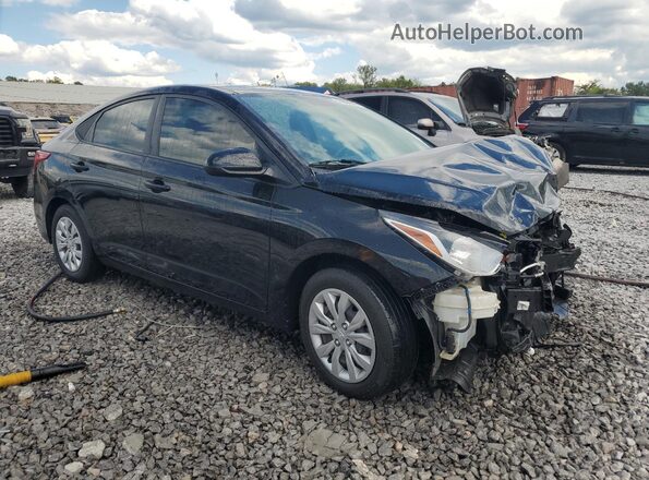 3KPC24A61ME132375 2021 HYUNDAI ACCENT Black Przód prawy