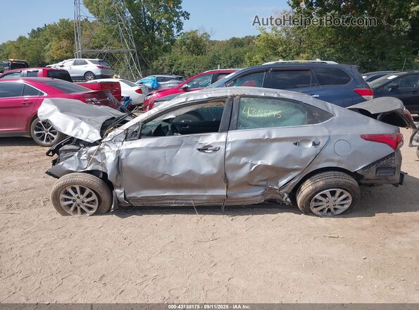 3KPC24A61ME138502 2021 HYUNDAI ACCENT Gray Սալոնի 360 աստիճան տեսք