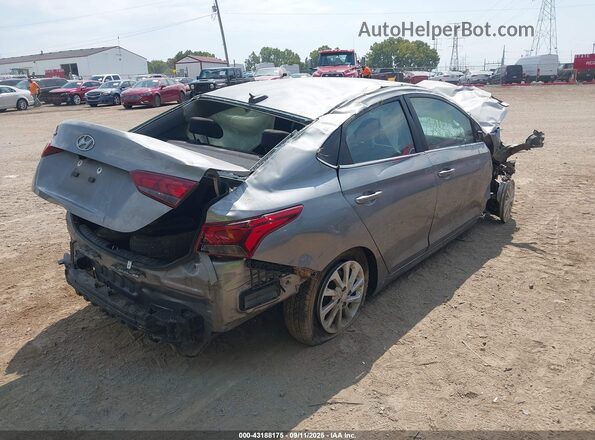 3KPC24A61ME138502 2021 HYUNDAI ACCENT Gray Հետևի աջ