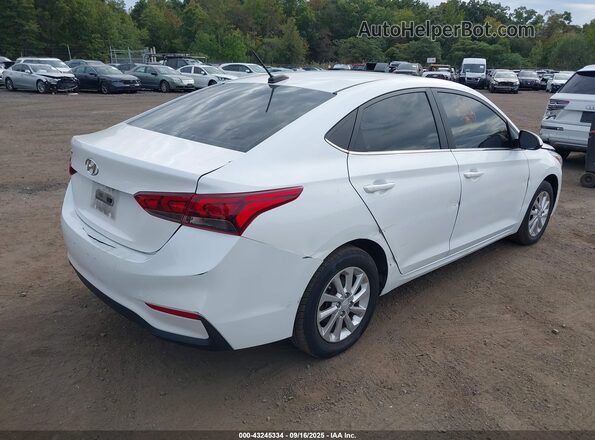 3KPC24A61NE175938 2022 HYUNDAI ACCENT Белый Задняя правая четверть