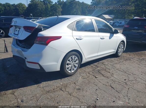 3KPC24A64LE118369 2020 HYUNDAI ACCENT White Tył prawy