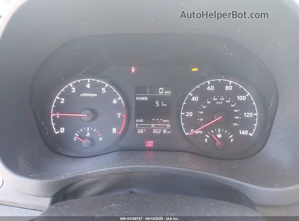 3KPC24A64LE118369 2020 HYUNDAI ACCENT White Widok tylnych siedzeń