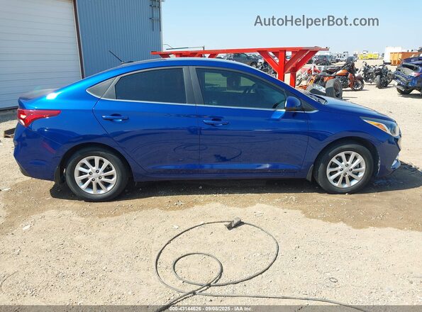 3KPC24A64ME133746 2021 HYUNDAI ACCENT Blue Вид задньої частини салону