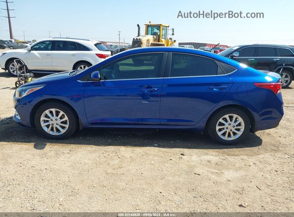3KPC24A64ME133746 2021 HYUNDAI ACCENT Blue Панорамний вид салону 360°