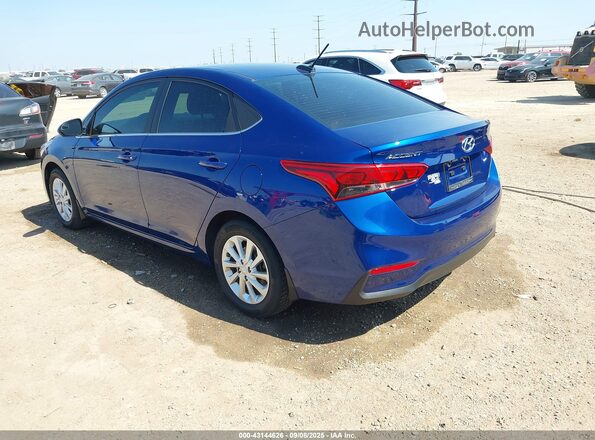 3KPC24A64ME133746 2021 HYUNDAI ACCENT Blue Задня ліва чверть