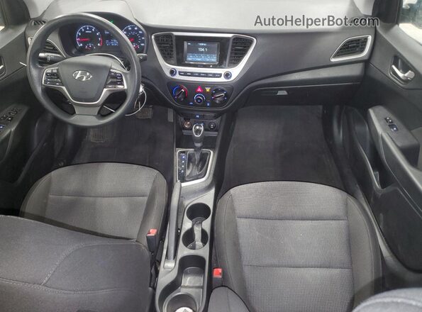 3KPC24A64ME142916 2021 HYUNDAI ACCENT White წინა პანელის ხედი