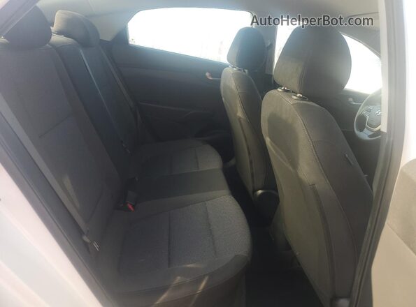 3KPC24A65ME131164 2021 HYUNDAI ACCENT White Vista de los asientos traseros