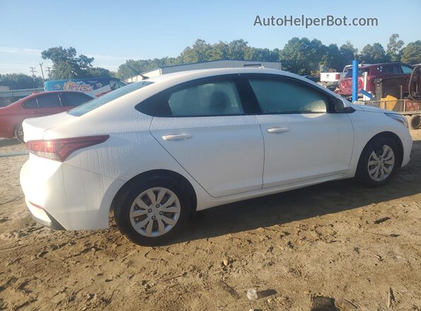 3KPC24A65ME131164 2021 HYUNDAI ACCENT White Trasero derecho