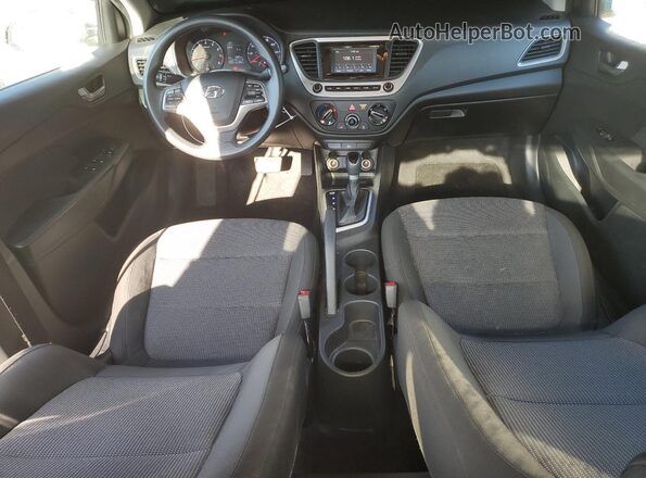 3KPC24A65ME131164 2021 HYUNDAI ACCENT White Vista del salpicadero