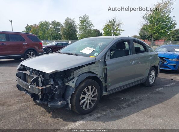 3KPC24A65ME141886 2021 HYUNDAI ACCENT Gray Դիմացի տեսք