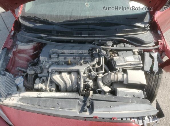 3KPC24A66LE113612 2020 HYUNDAI ACCENT Red Вид задньої частини салону