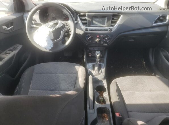 3KPC24A66LE113612 2020 HYUNDAI ACCENT Red Вид панелі приладів