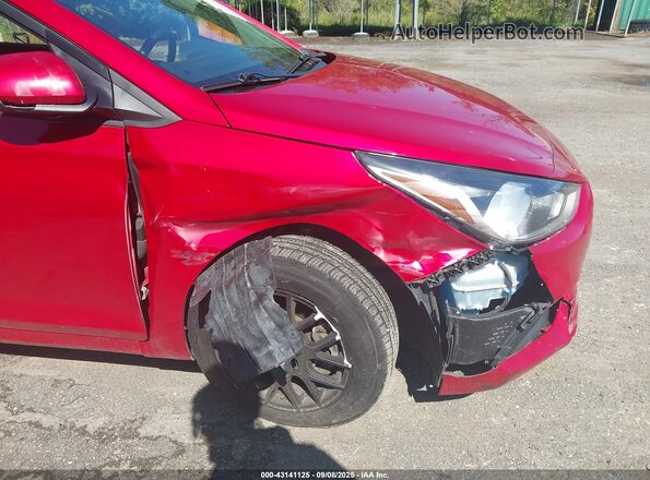 3KPC24A66ME139371 2021 HYUNDAI ACCENT Красный Вид спереди