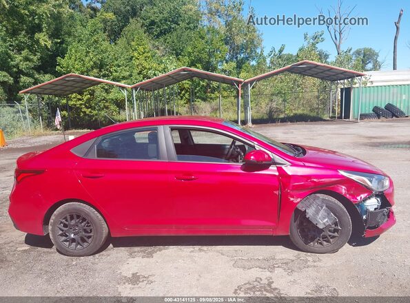 3KPC24A66ME139371 2021 HYUNDAI ACCENT Красный Вид задней части салона