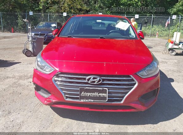 3KPC24A66ME139371 2021 HYUNDAI ACCENT Красный Вид щитка приборов