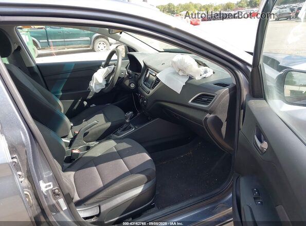 3KPC24A67LE097954 2020 HYUNDAI ACCENT Silver Front interior view