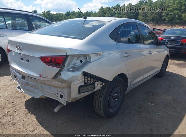 3KPC24A67LE112453 2020 HYUNDAI ACCENT Silver Trasero derecho