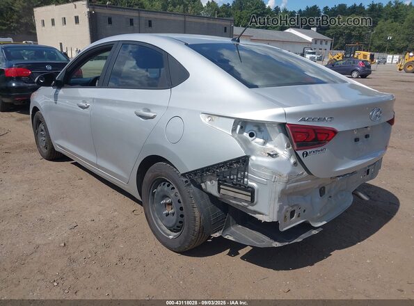 3KPC24A67LE112453 2020 HYUNDAI ACCENT Silver Trasero izquierdo
