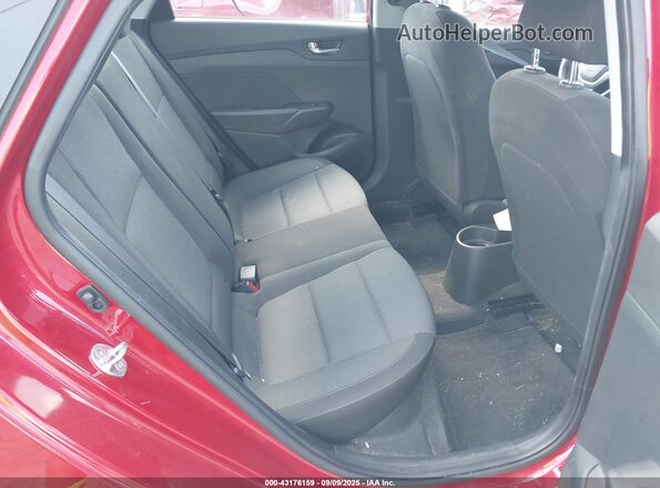 3KPC24A67ME136057 2021 HYUNDAI ACCENT Red VIN կոդի պիտակի տեսք