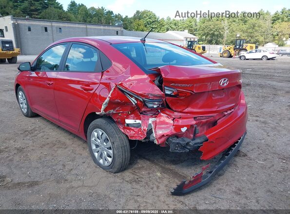 3KPC24A67ME136057 2021 HYUNDAI ACCENT Red Հետևի ձախ