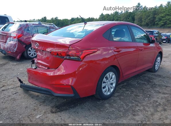 3KPC24A67ME136057 2021 HYUNDAI ACCENT Red Հետևի աջ