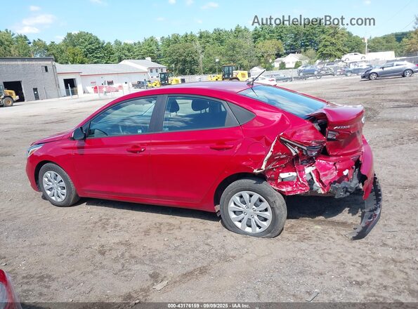 3KPC24A67ME136057 2021 HYUNDAI ACCENT Red Սալոնի 360 աստիճան տեսք