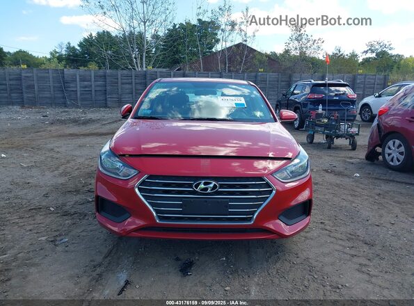 3KPC24A67ME136057 2021 HYUNDAI ACCENT Red Սարքավորումների վահանակի տեսք