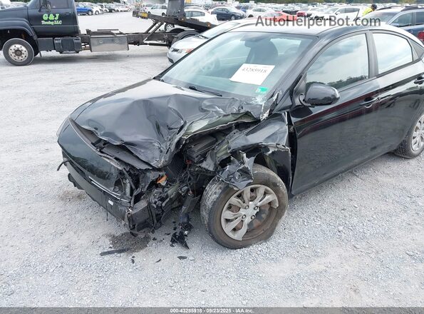 3KPC24A68LE109898 2020 HYUNDAI ACCENT Black Front view