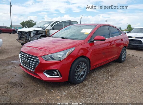 3KPC24A68LE126913 2020 HYUNDAI ACCENT Red Передня ліва чверть