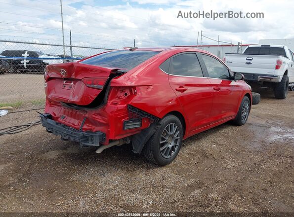 3KPC24A68LE126913 2020 HYUNDAI ACCENT Red Задня права чверть