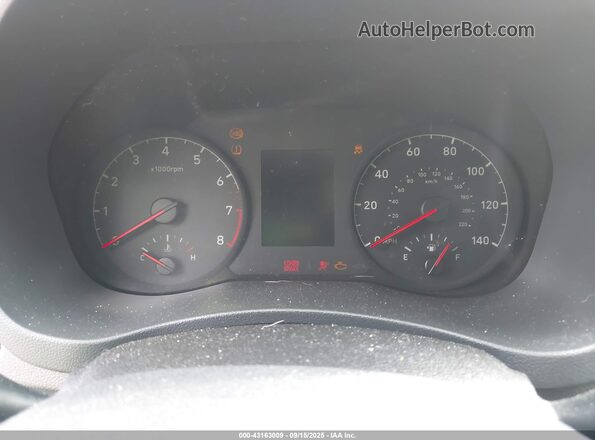3KPC24A68LE126913 2020 HYUNDAI ACCENT Red Вид задніх сидінь