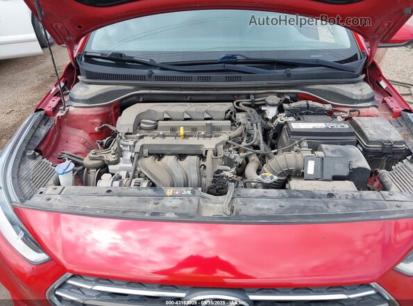 3KPC24A68LE126913 2020 HYUNDAI ACCENT Red Вид ззаду