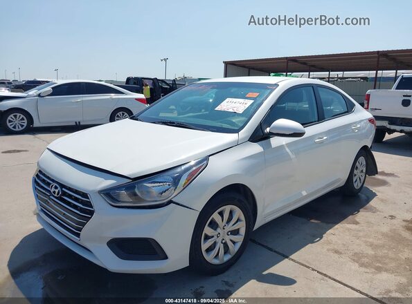 3KPC24A68ME130803 2021 HYUNDAI ACCENT White Передня ліва чверть