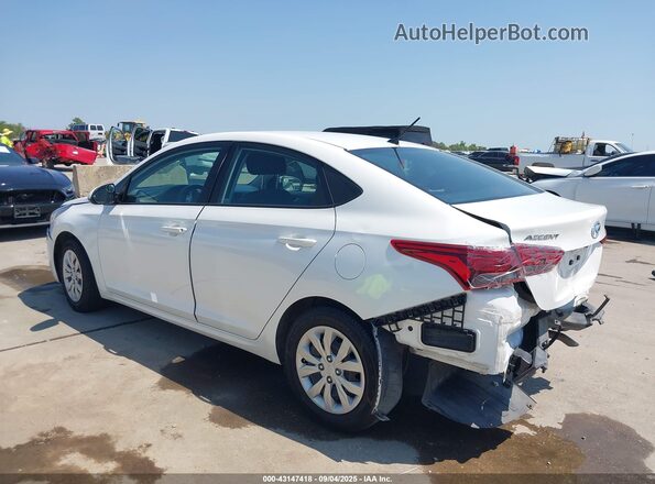 3KPC24A68ME130803 2021 HYUNDAI ACCENT White Задня ліва чверть