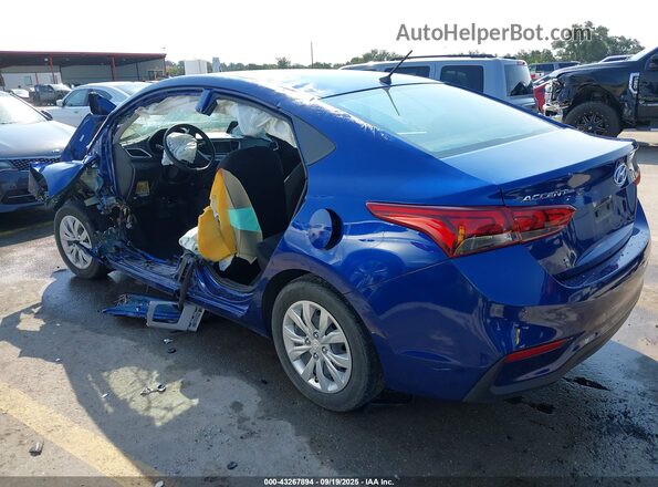 3KPC24A69ME137033 2021 HYUNDAI ACCENT Blue Հետևի ձախ