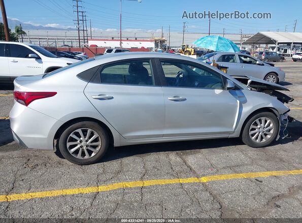 3KPC24A69NE173631 2022 HYUNDAI ACCENT Silver უკანა სალონის ხედი