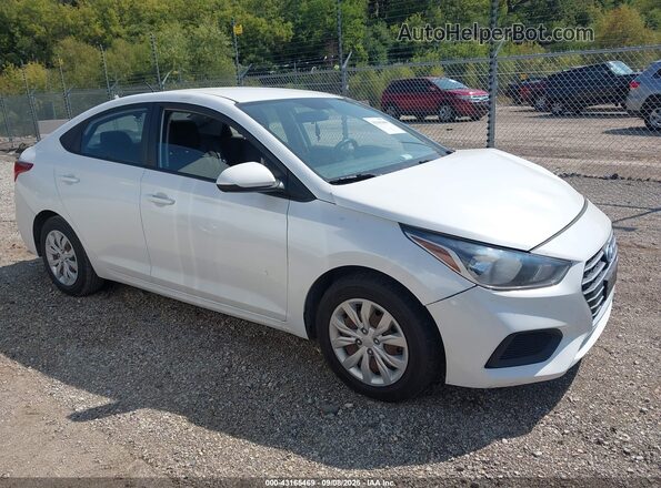 3KPC24A6XLE103780 2020 HYUNDAI ACCENT White უკანა სალონის ხედი