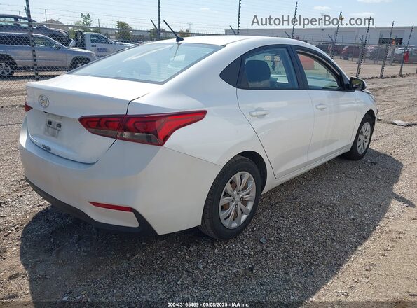3KPC24A6XLE103780 2020 HYUNDAI ACCENT White უკანა მარჯვენა