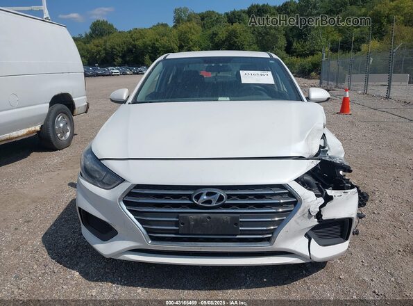 3KPC24A6XLE103780 2020 HYUNDAI ACCENT White ხელსაწყოთა პანელის ხედი
