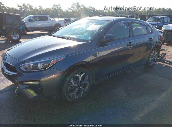 3KPF24AD4KE078207 2019 KIA FORTE Gray Przód lewy
