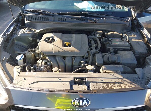 3KPF24AD4KE078207 2019 KIA FORTE Gray Widok z tyłu