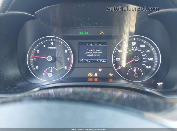 3KPF24AD4KE078207 2019 KIA FORTE Gray Widok tylnych siedzeń