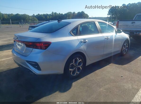 3KPF24AD4LE205832 2020 KIA FORTE Silver Trasero derecho