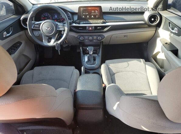 3KPF24AD6LE184353 2020 KIA FORTE Black Widok deski rozdzielczej