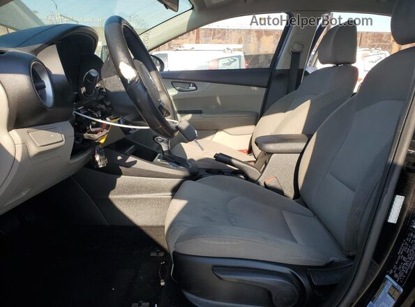 3KPF24AD6LE184353 2020 KIA FORTE Black Widok wnętrza z przodu