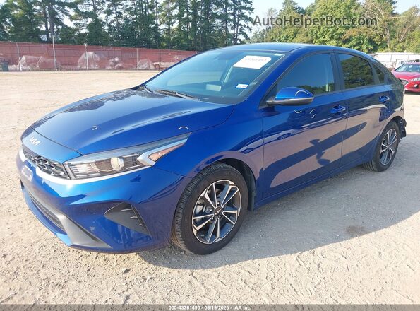 3KPF24AD6PE673132 2023 KIA FORTE Синий Передняя левая четверть