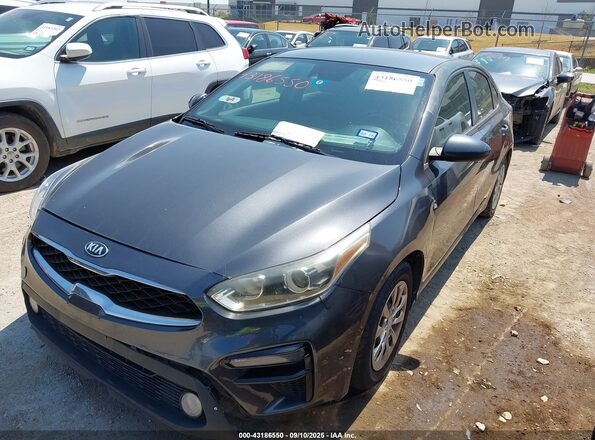 3KPF24AD7LE249713 2020 KIA FORTE Gray Front left